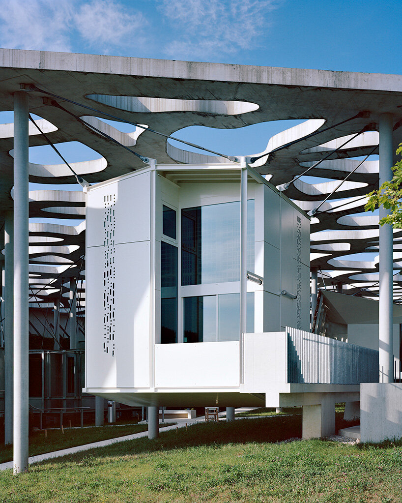 architect-designed cabins offer temporary homes for writers at jan michalski foundation - 5