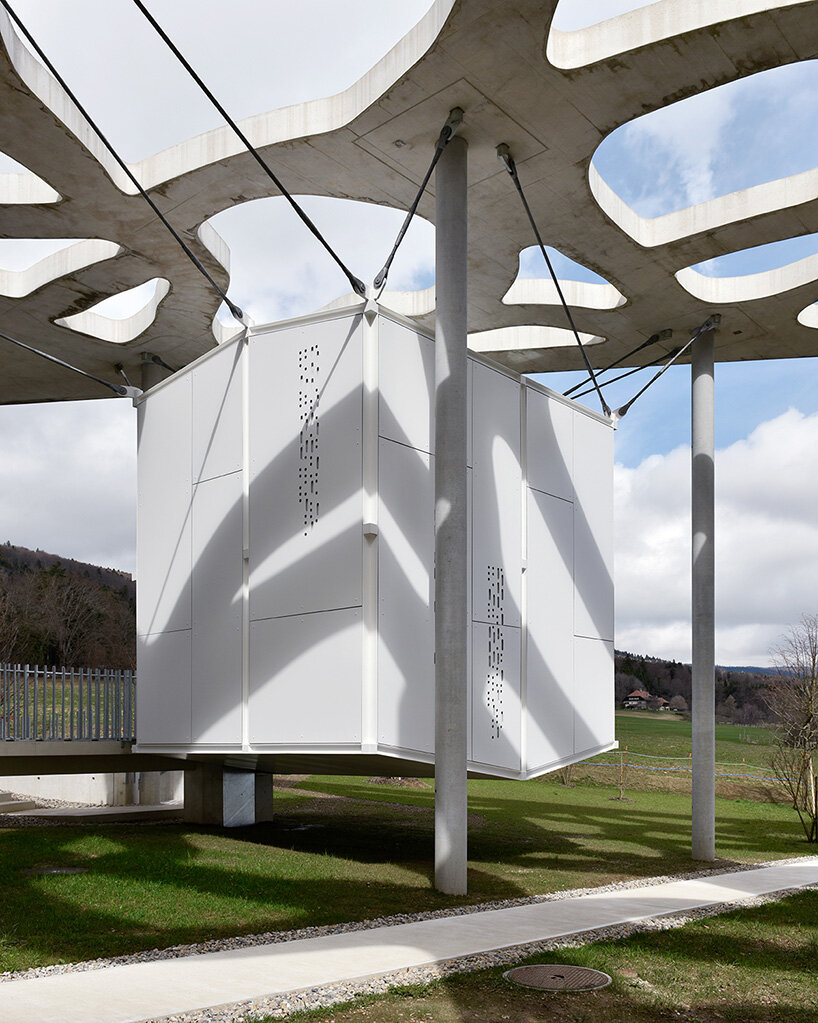 architect-designed cabins offer temporary homes for writers at jan michalski foundation - 6