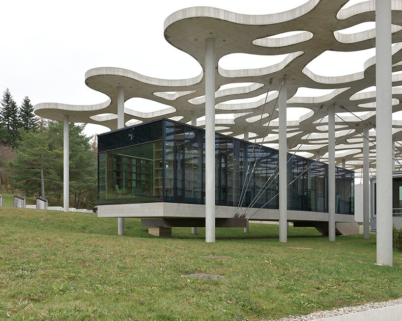 architect-designed cabins offer temporary homes for writers at jan michalski foundation - 7