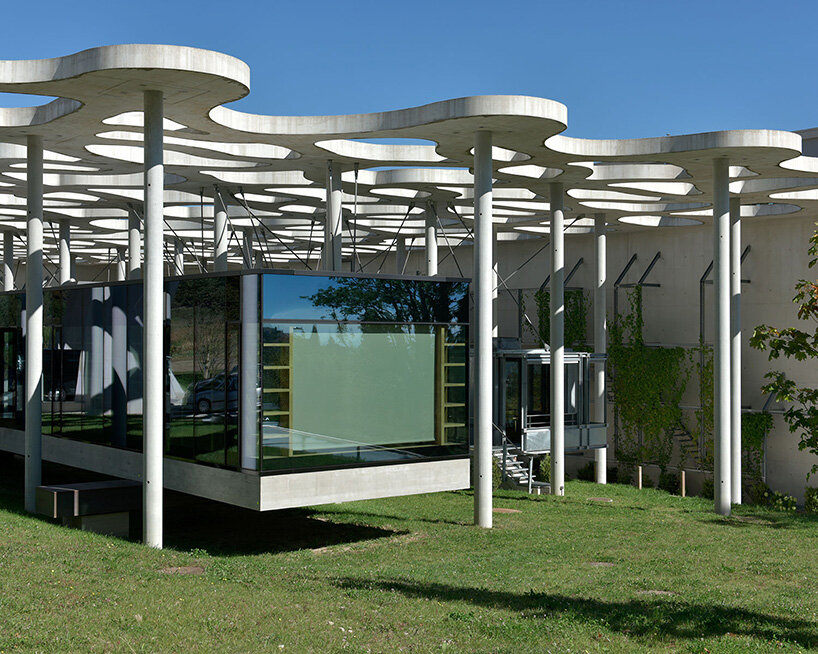 architect-designed cabins offer temporary homes for writers at jan michalski foundation - 8