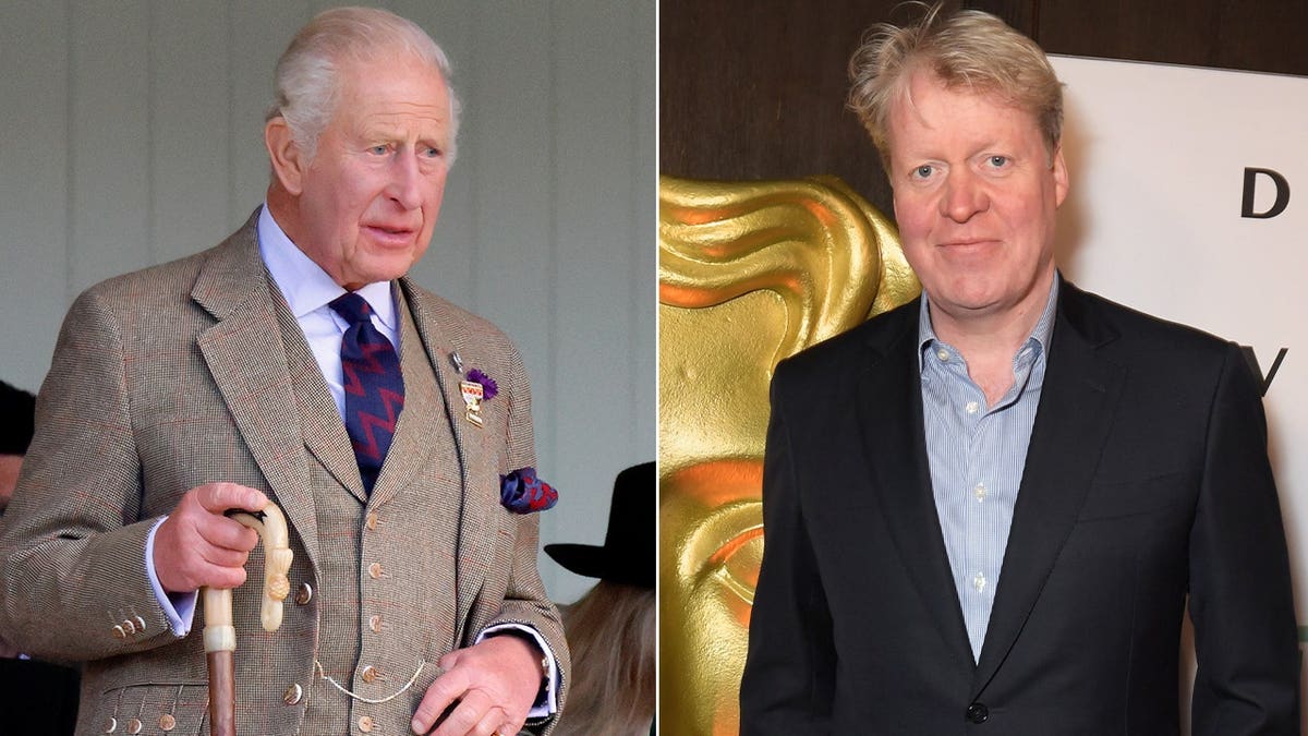 King Charles and Earl Spencer are shown.