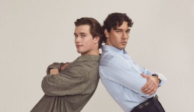 Celebrini goes Hollywood in cover shoot with 'Off Campus' star Cameli