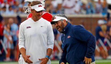 Moments after his biggest Ole Miss win, Lane Kiffin asked Pete Golding: 'Are you ready to go to Gainesville?'
