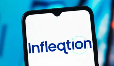 In this photo illustration, the Infleqtion logo is seen displayed on a smartphone screen. (Photo Illustration by Thomas Fuller/SOPA Images/LightRocket via Getty Images)