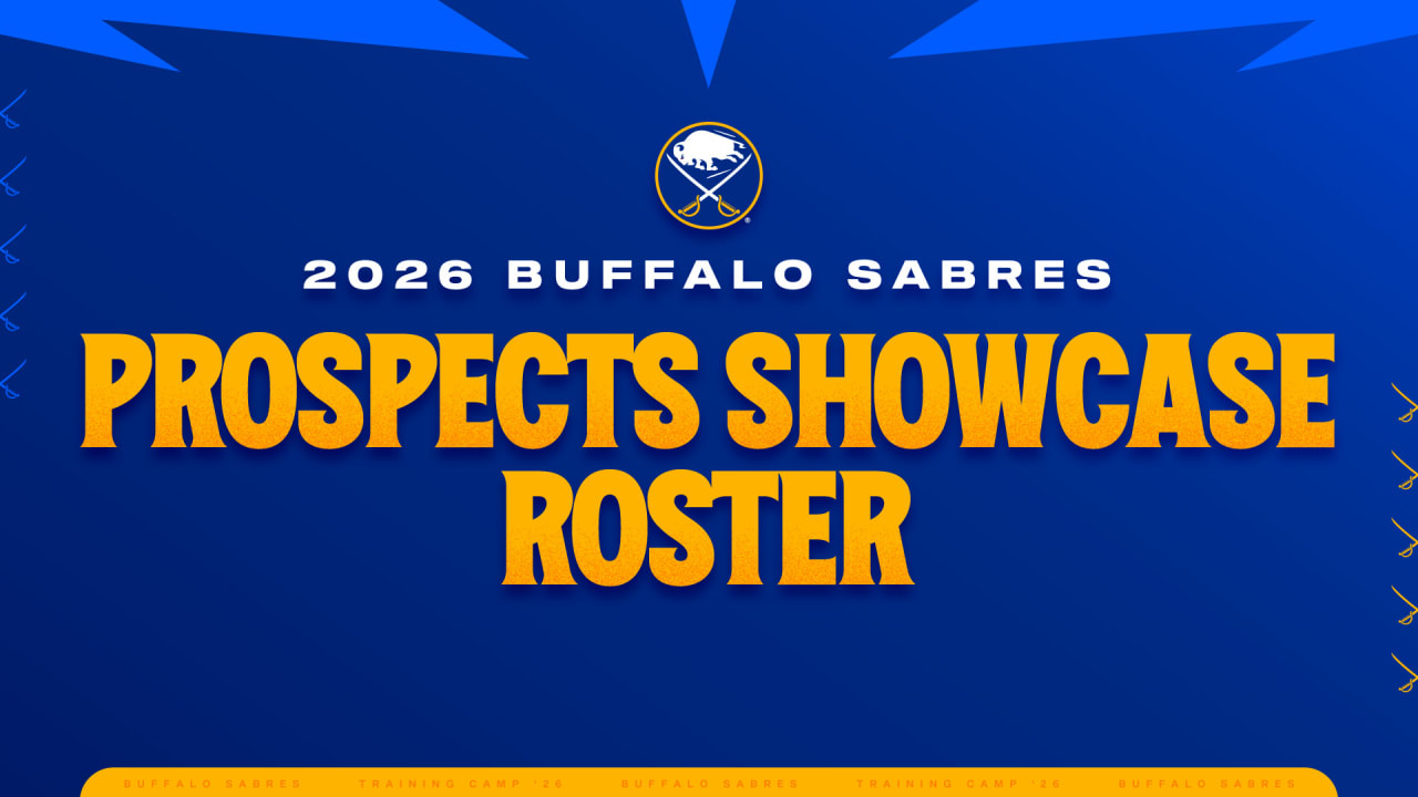Sabres announce 2026 Prospects Showcase roster
