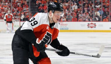 Michkov 'lighter and stronger' at Flyers training camp