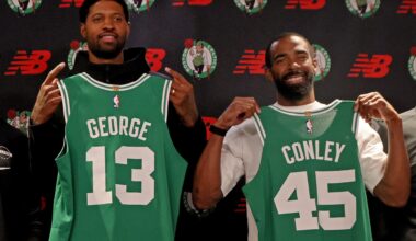 Celtics notebook: Why Mike Conley signed with Boston for 20th NBA season