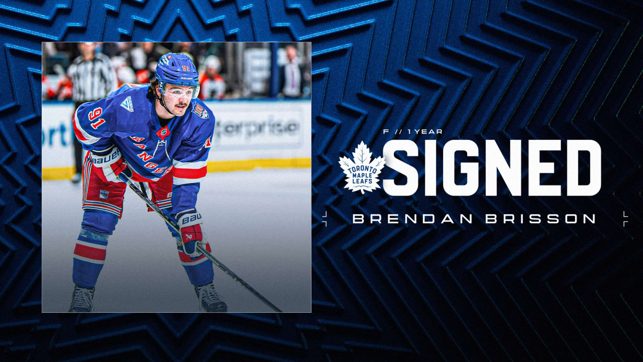 Maple Leafs Sign Forward Brendan Brisson
