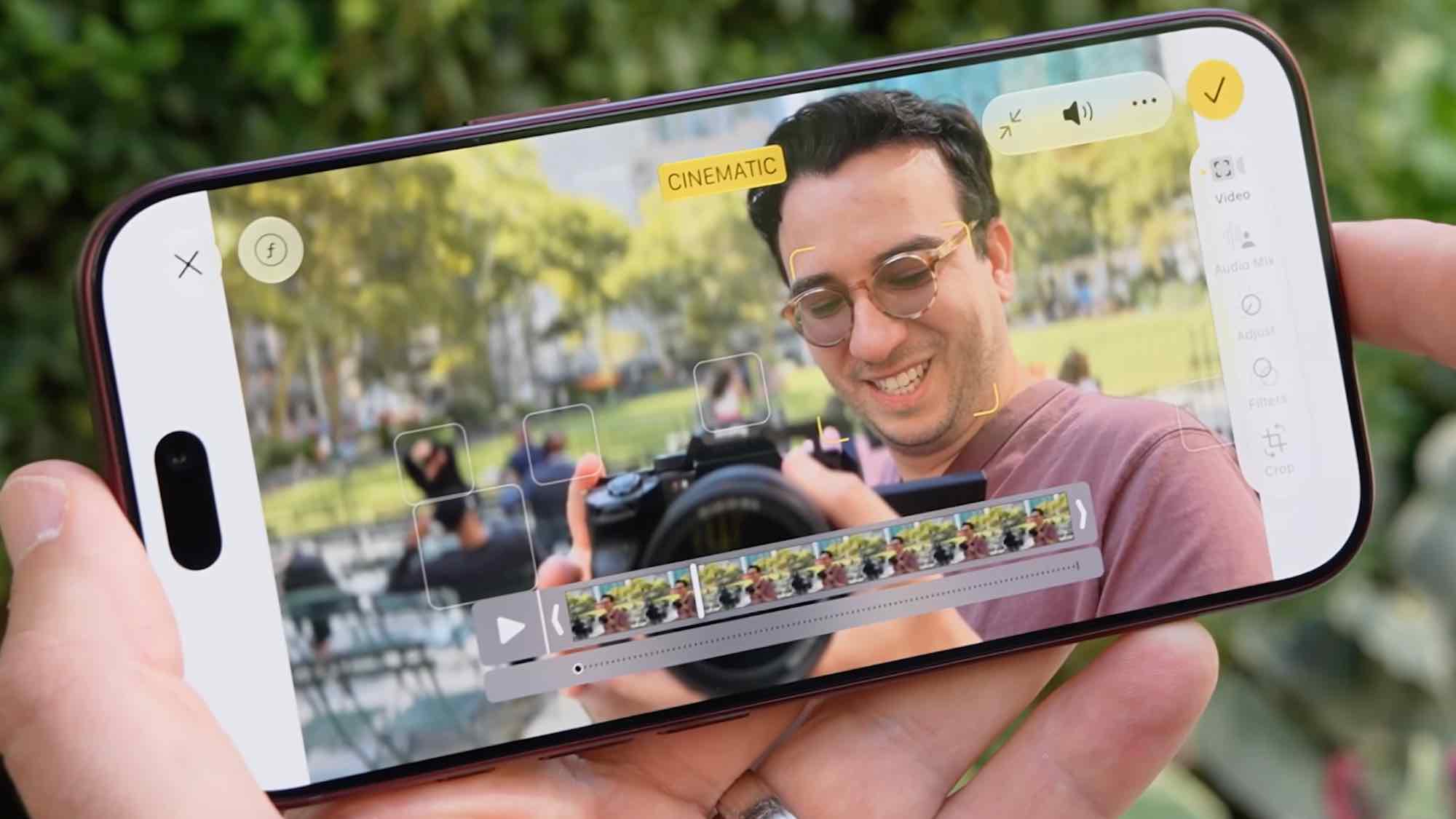 iPhone 18 Pro Cinematic mode