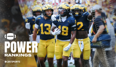 College Football Power Rankings: Michigan storms back, Oregon tumbles after Week 2