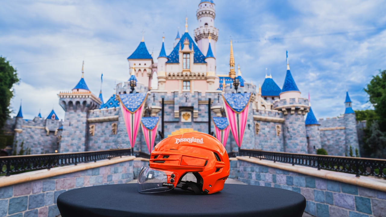 Ducks Announce Disneyland Resort as Official Helmet Logo Sponsor