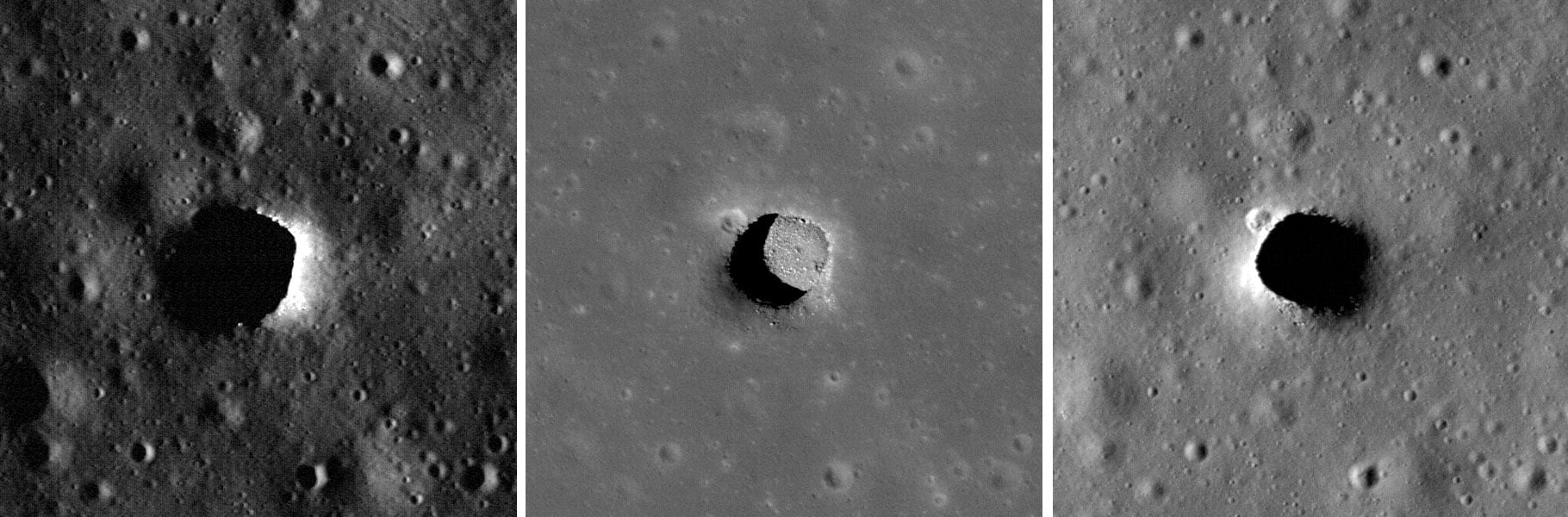 Scientists have confirmed that a pit in the Moon’s Sea of Tranquillity opens into an underground cave, probably an ancient lava tube. Only tens of metres have been mapped, but separate modelling suggests that lunar gravity could support tubes kilometres wide—natural shelters large enough, in theory, to house entire settlements.