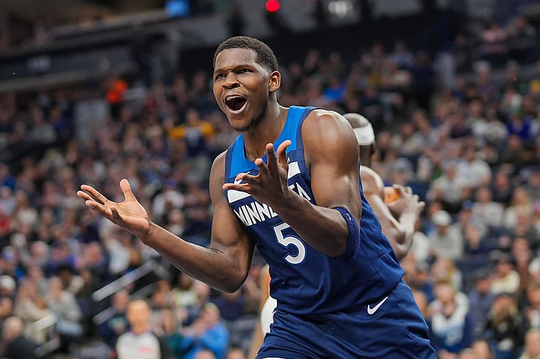 Minnesota Timberwolves' Anthony Edwards