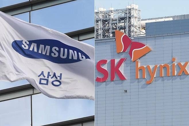 Samsung Electronics and SK hynix [Yonhap News Agency]