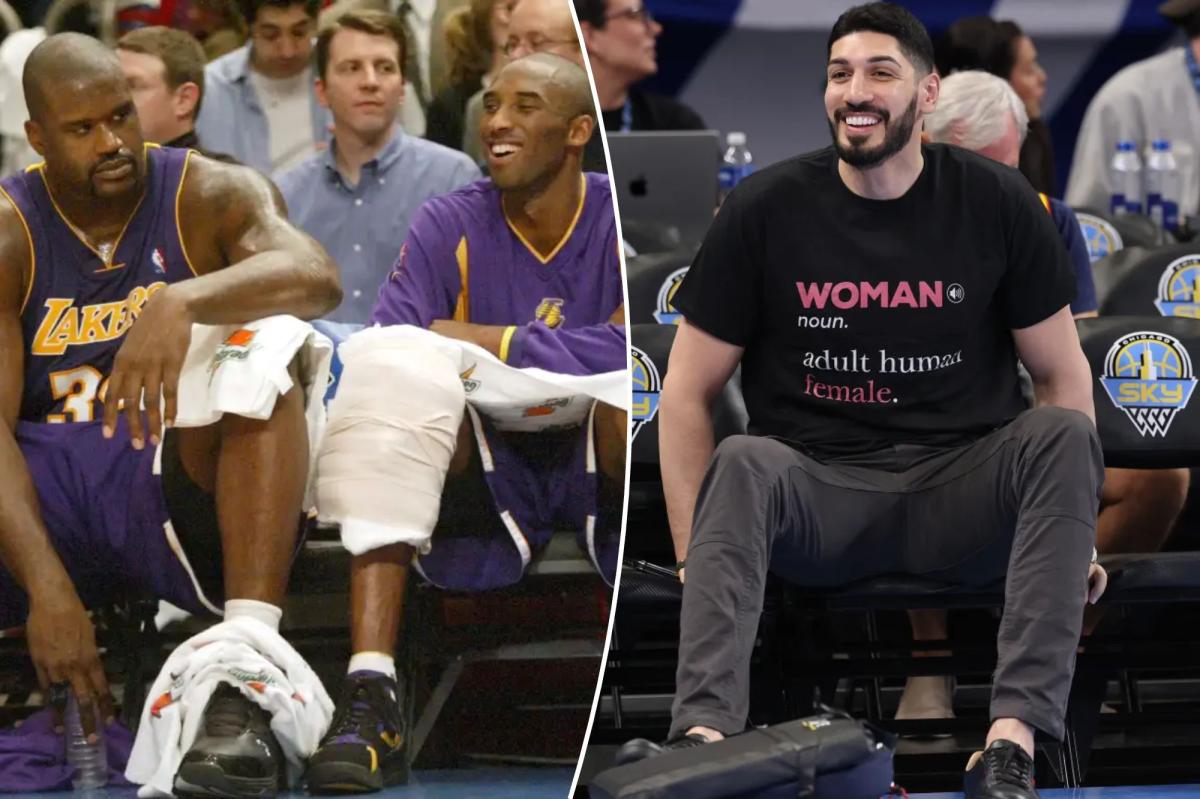Enes Kanter Freedom calls potential combo with Caitlin Clark 'modern-day Shaq and Kobe'