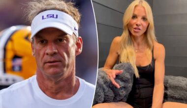 Lane Kiffin’s ex-wife sends 2-word plea before LSU vs Ole Miss