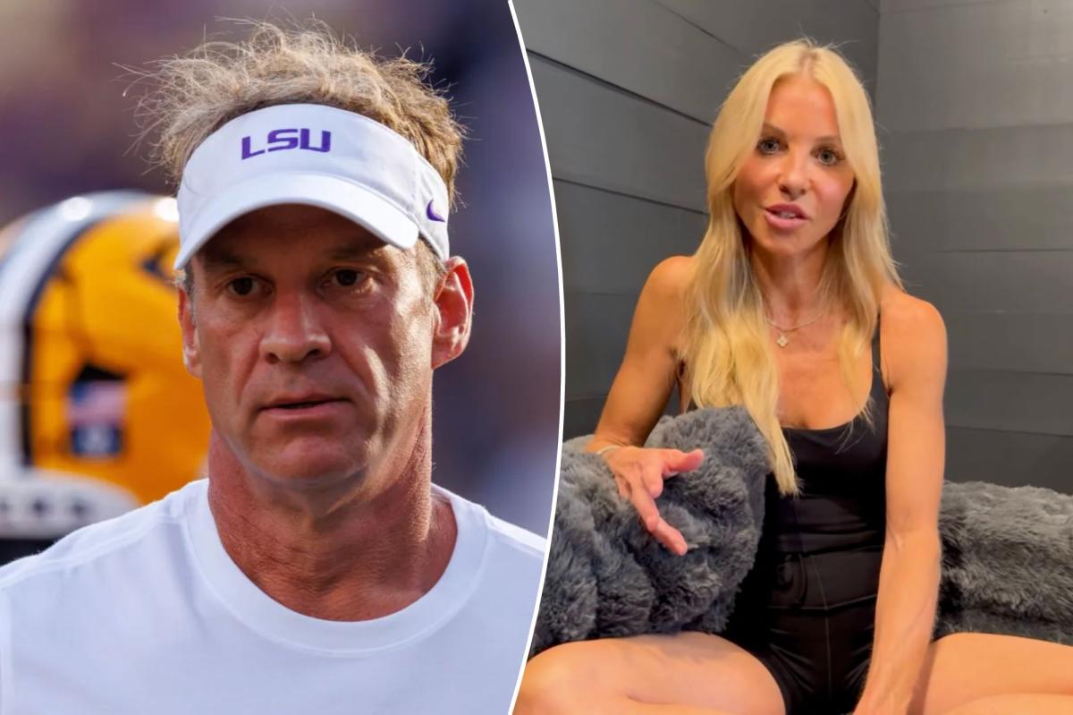 Lane Kiffin’s ex-wife sends 2-word plea before LSU vs Ole Miss