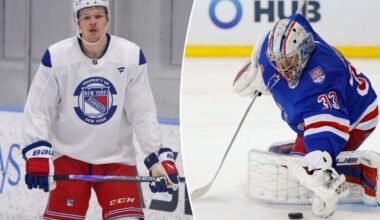 Rangers eyes will be on two rookies during training camp