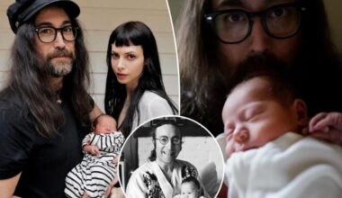 John Lennon's son Sean welcomes baby boy — 'Beatles' rockstar's first grandchild — with partner Charlotte Kemp Muhl