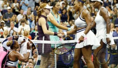 Serena Williams bolted US Open without Venus after doubles defeat: 'Fled the scene'