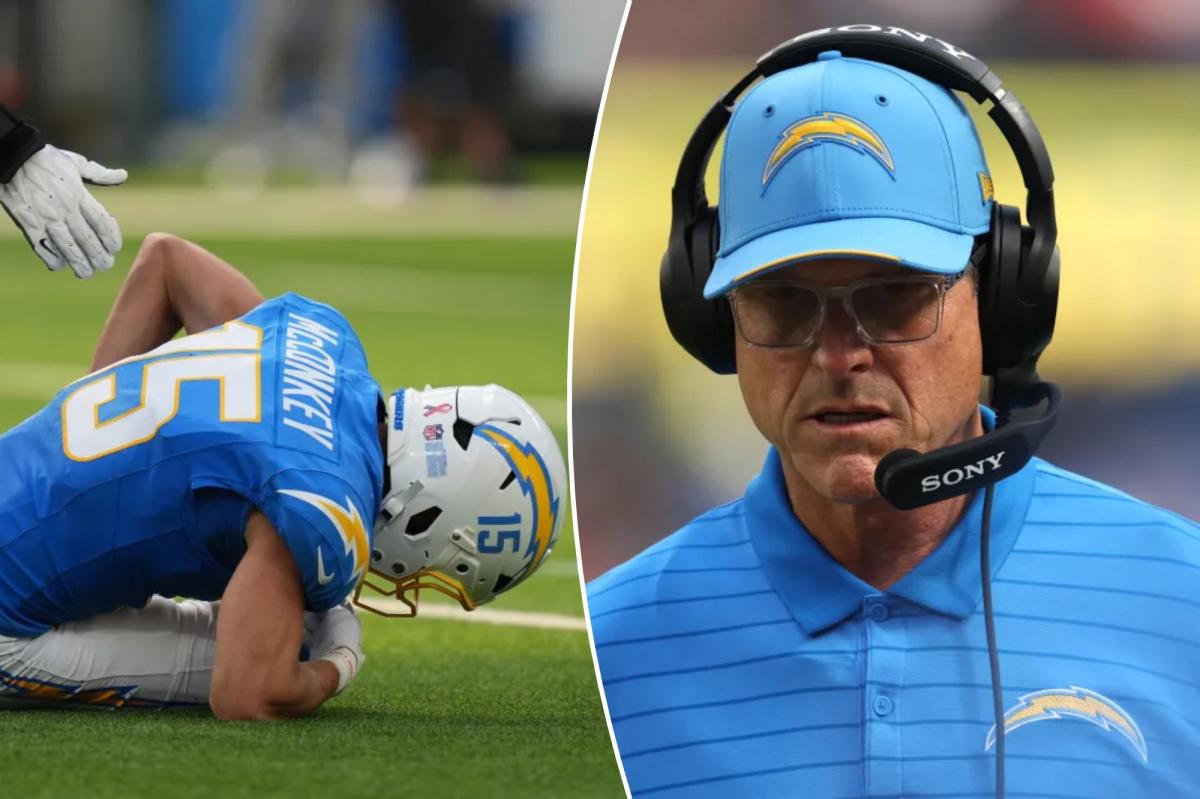 Ladd McConkey expected to be limited in practice
