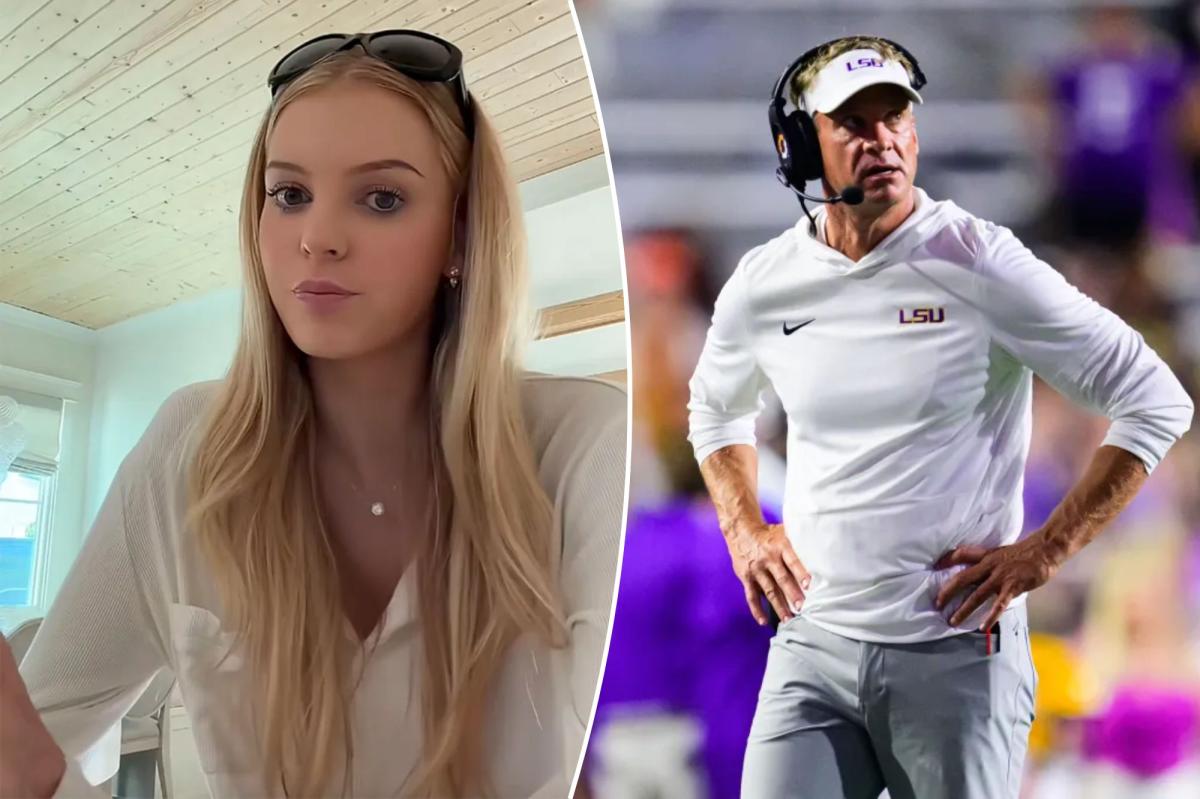 Lane Kiffin’s daughter targeted by ‘vulgar’ bed sheet taunts hanging at Ole Miss before rivalry showdown