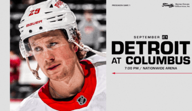 PREVIEW: Red Wings in Columbus to open 2026-27 preseason schedule on Monday