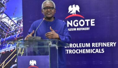 Africa’s richest man says refinery shares could rise nineteenfold, but that would value the company near $1 trillion