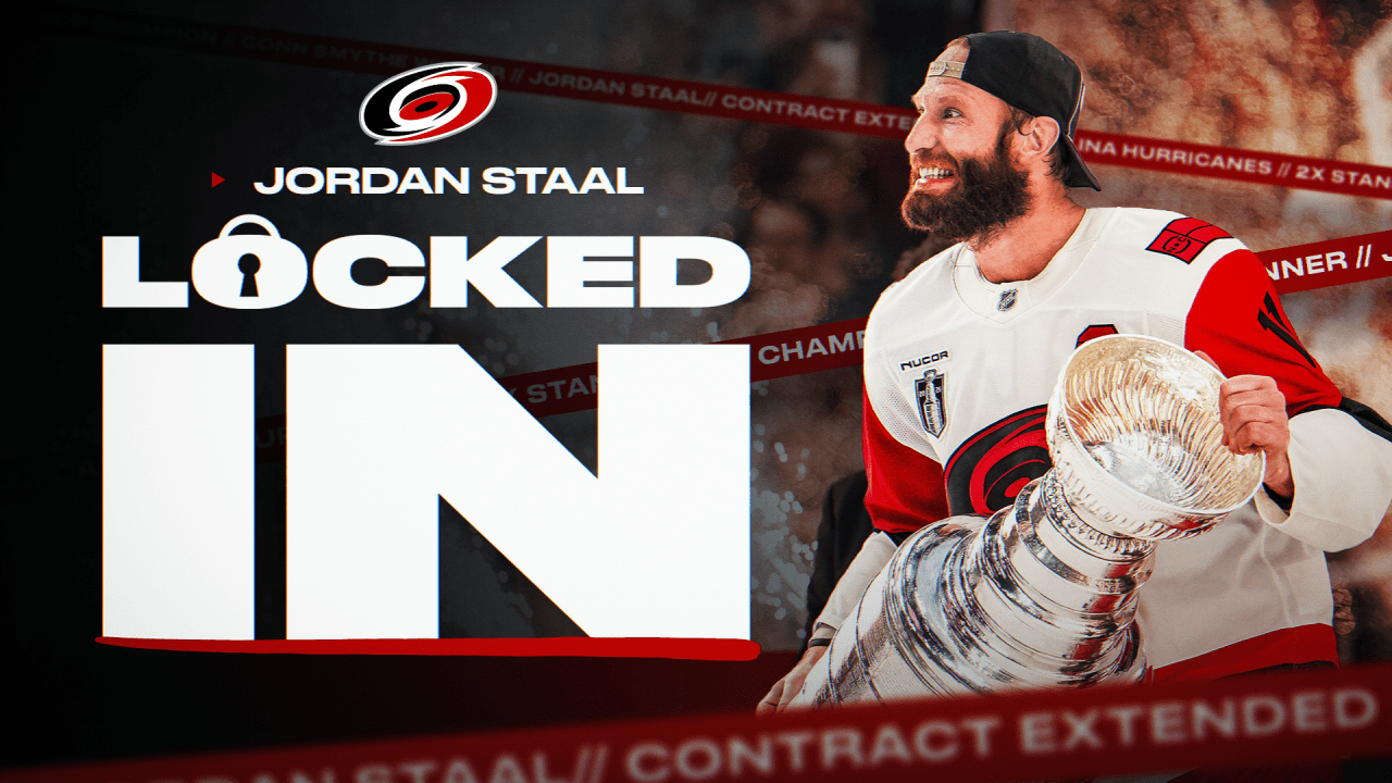 Canes Sign Staal To One-Year Extension