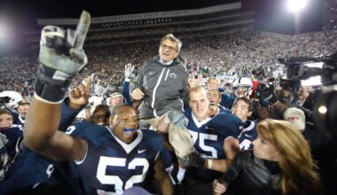 Penn State is slowly restoring Joe Paterno's place in its football history