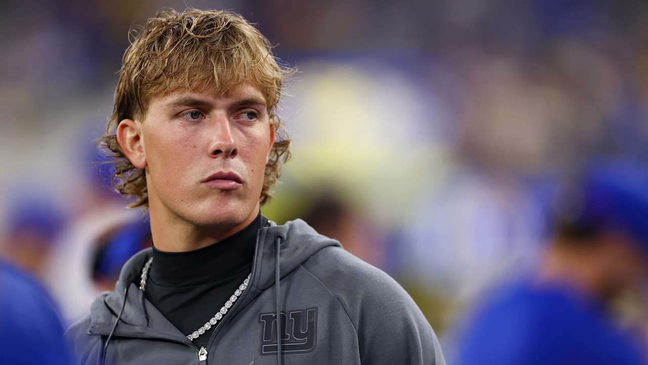 NFL Network: Giants' Jaxson Dart potentially out for season after testing shows worse knee injury | Latest NFL News, Analysis & Updates