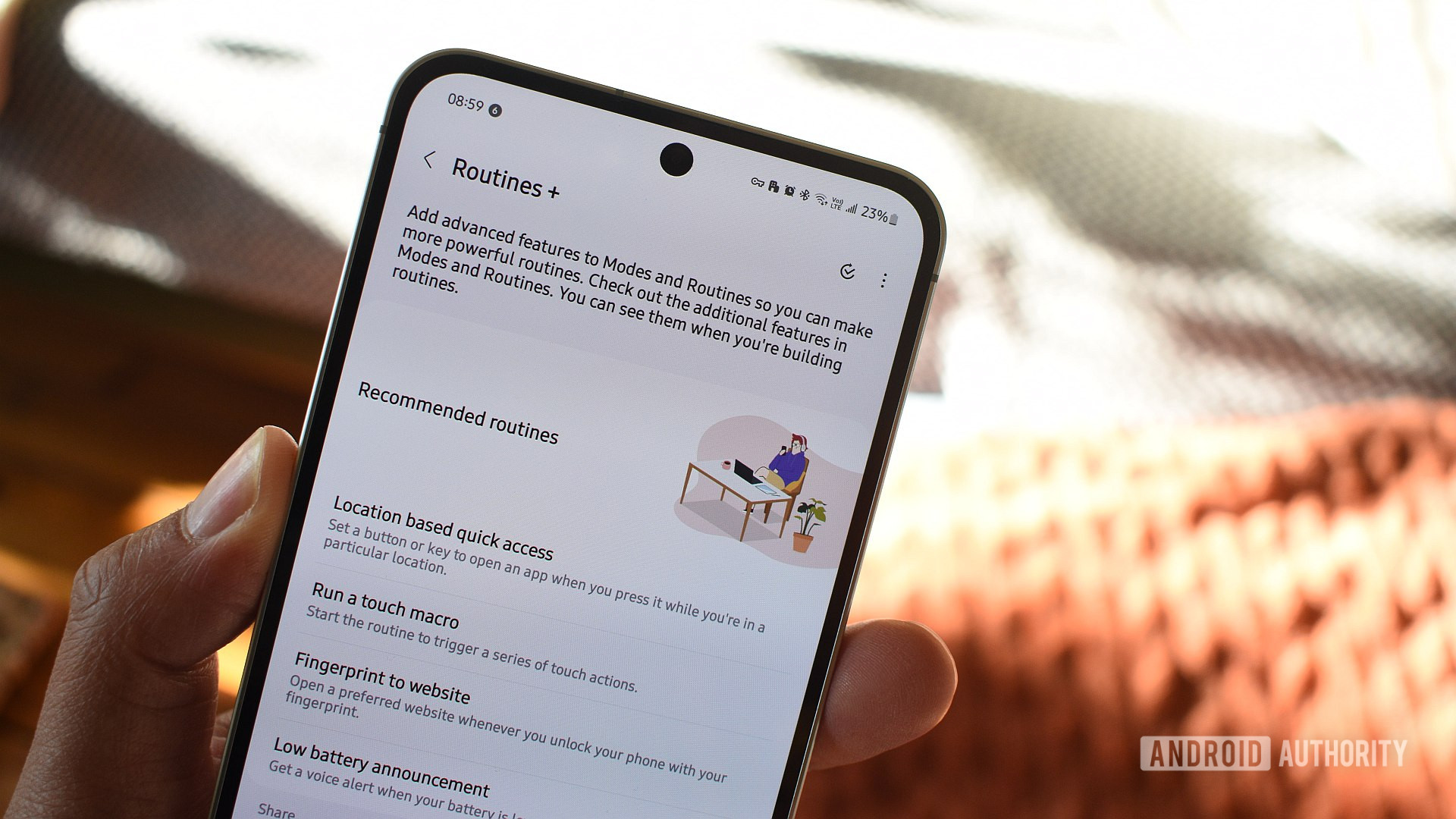 pixel 8 galaxy s24 fe routines good lock 2