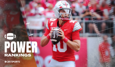 College Football Power Rankings: Ohio State, Texas bookend top 5 ahead of showdown