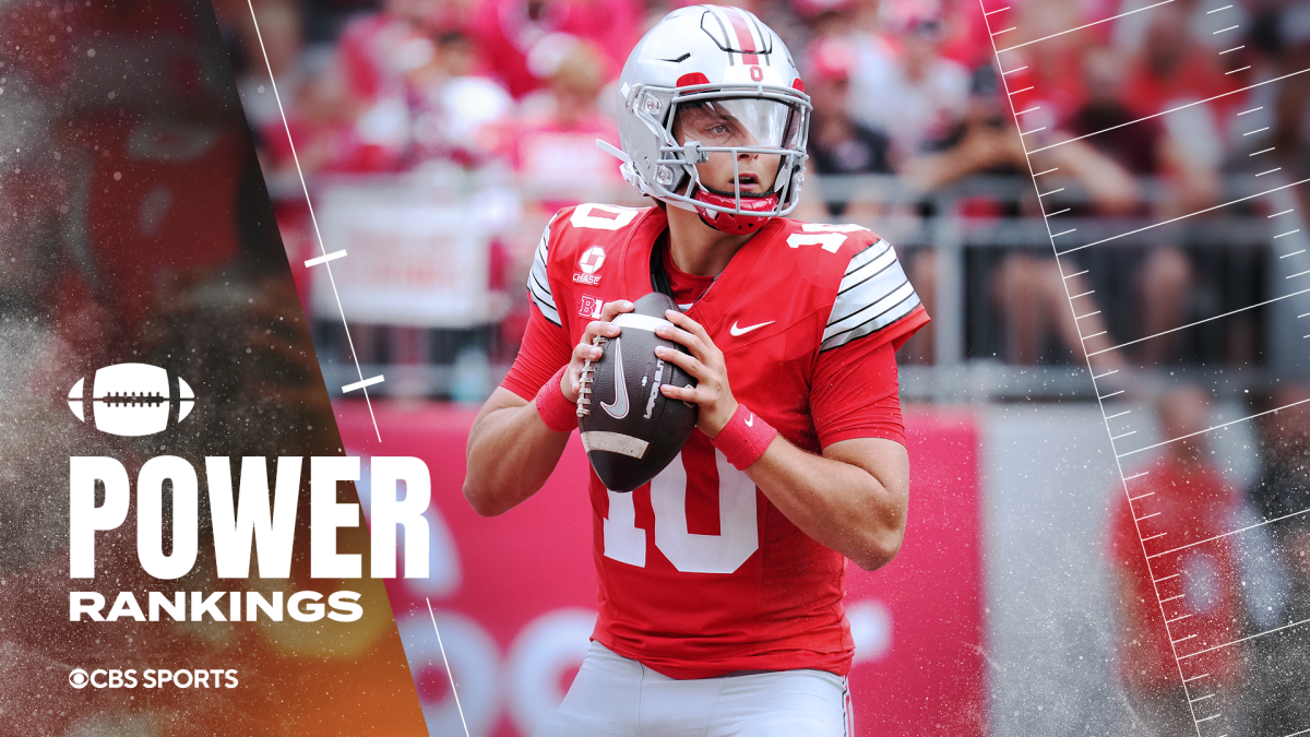 College Football Power Rankings: Ohio State, Texas bookend top 5 ahead of showdown