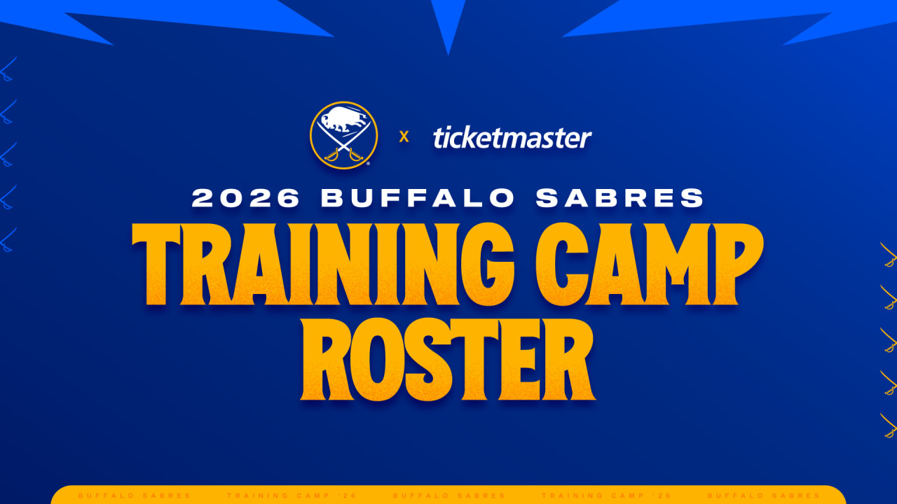 Sabres announce 2026 training camp roster