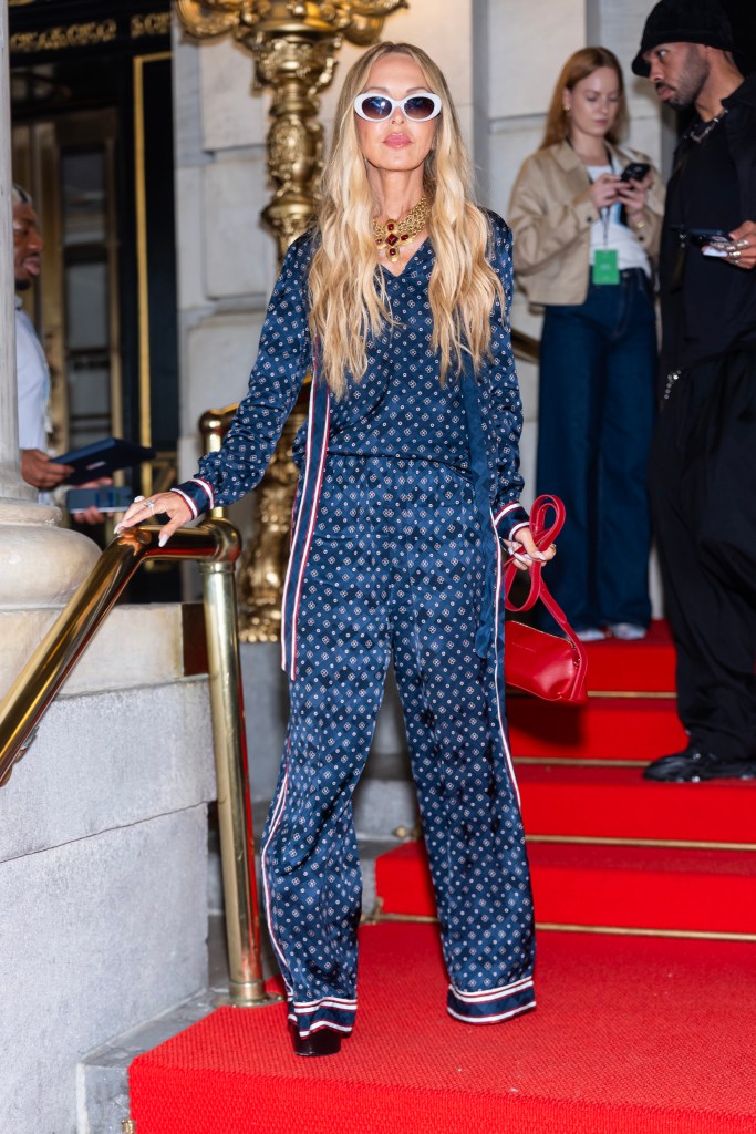 Rachel Zoe attends the Tommy Hilfiger fashion show during New York Fashion Week.