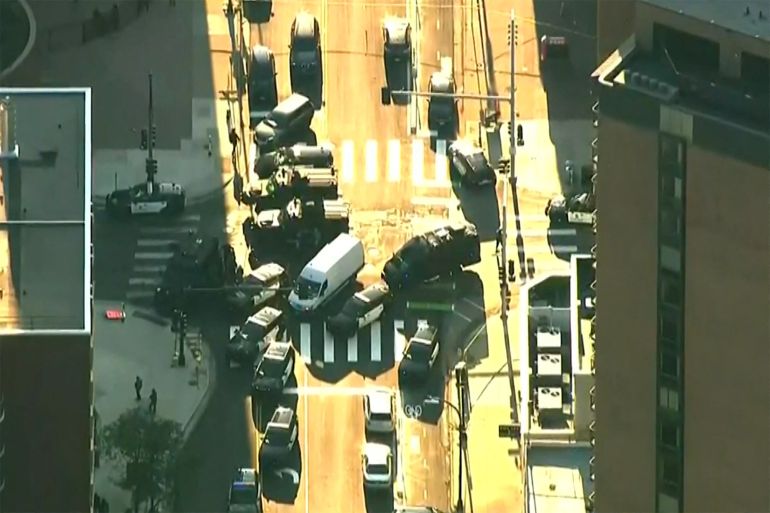Police respond to a shooting that authorities said involved multiple victims in Minneapolis, Minnesota, U.S., September 2, 2026, in a still image from aerial video. ABC affiliate KSTP via REUTERS. NO RESALES. NO ARCHIVES. THIS IMAGE HAS BEEN SUPPLIED BY A THIRD PARTY. MANDATORY CREDIT