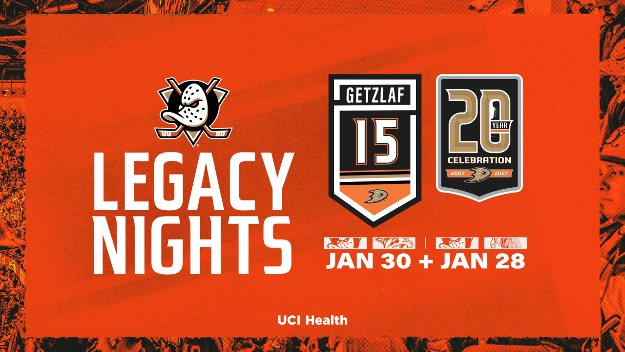 Ducks to Retire Getzlaf's Number 15
