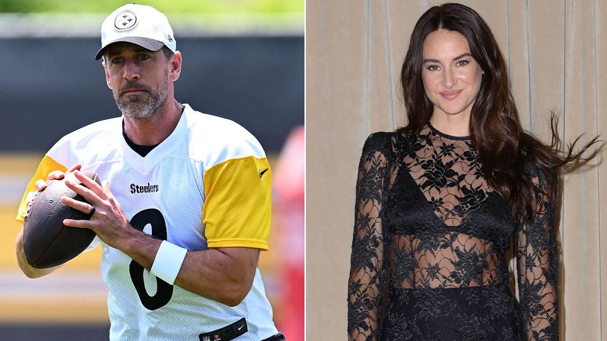 Aaron Rodgers and Shailene Woodley