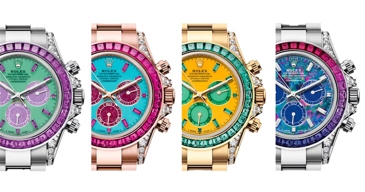 Breaking News: Rolex To Sell Four Unique Daytonas At Auction Later This Month To Benefit The Federer Foundation And Re:wild