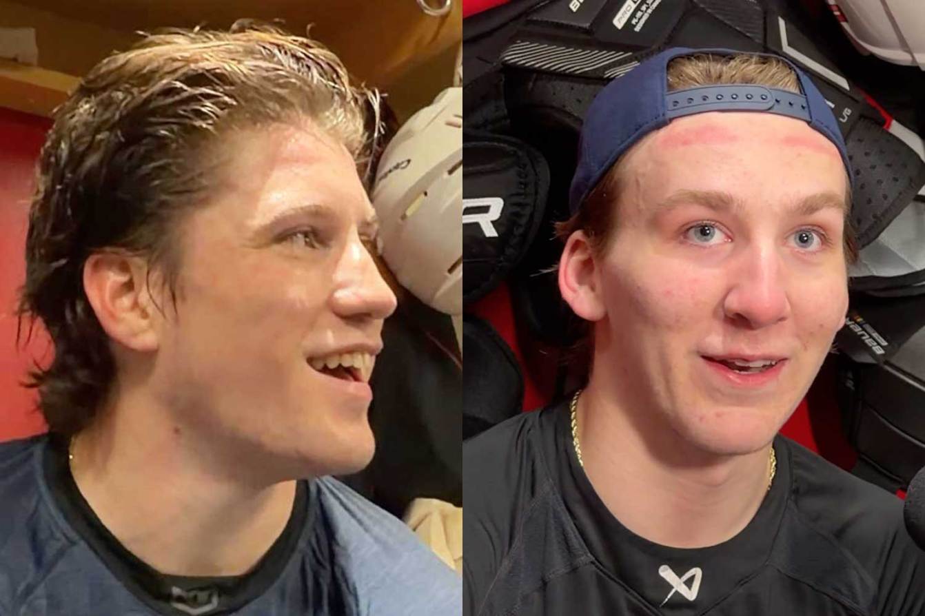 Ryan Leonard and Cole Hutson will be roommates next season: ‘Maybe they should hire a chef or something to keep the fridge stocked’