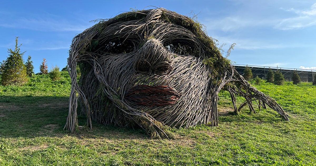 Wauwatosa park unveils new natural sculpture, 'Sacred Rhythm Mother'