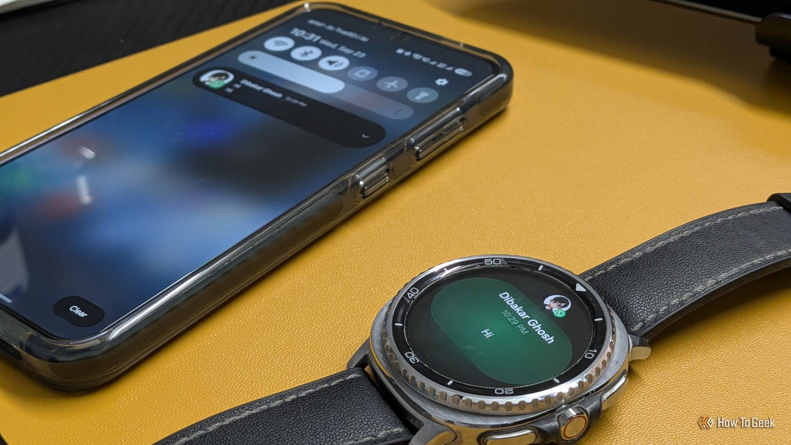 I changed one Galaxy Watch setting and notifications finally made sense