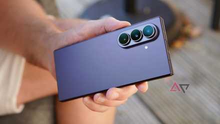 A person holding the Samsung Galaxy Z Fold 8 Ultra