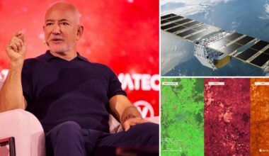 Jeff Bezos has given $26 million for satellites so advanced that they can spot a fire the size of two parking spaces from space, and they have sent their first images. Once fully live, FireSat will save forest land twice the size of Rhode Island from getting burned each year in the US