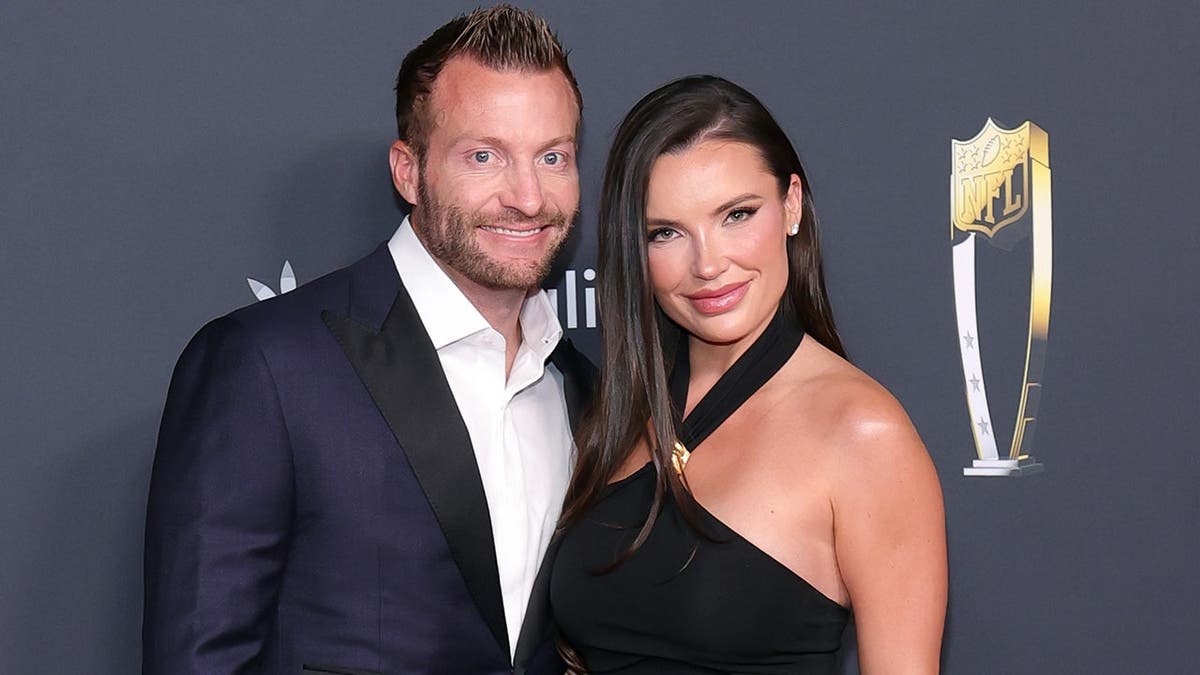 Sean McVay and Veronika Khomyn attend the NFL Honors in San Francisco.