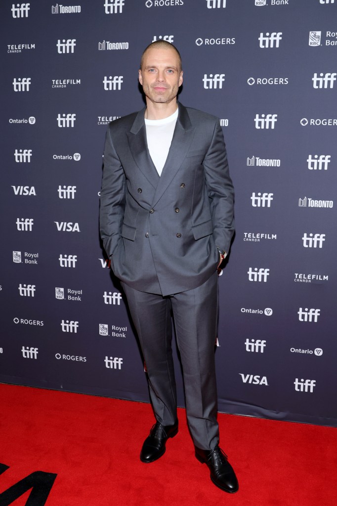 Sebastian Stan at the premiere of "Fjord" during the 2026 Toronto International Film Festival.