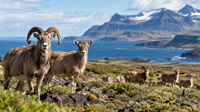 In 1957, officials released one male and one female wild sheep on a remote Kerguelen island; 46 years later, their isolated population had higher genetic diversity