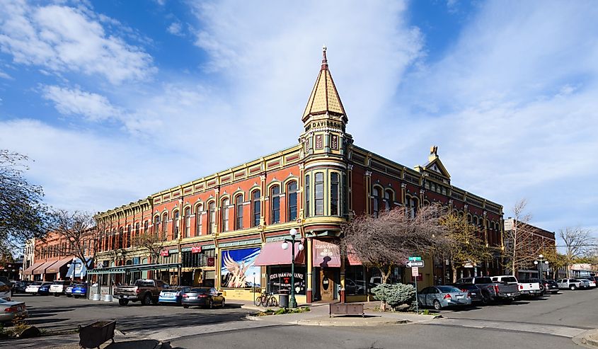 The Davidson Building in downtown Ellensburg, Washington.