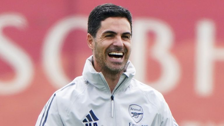Arteta has done several quirky tactics on the Arsenal training ground before